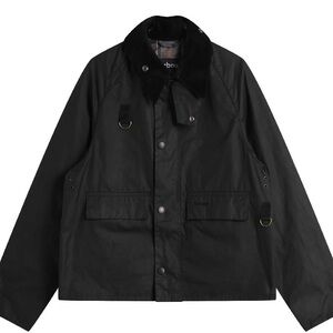 Barbour Heritage Spey Wax Jacket Black